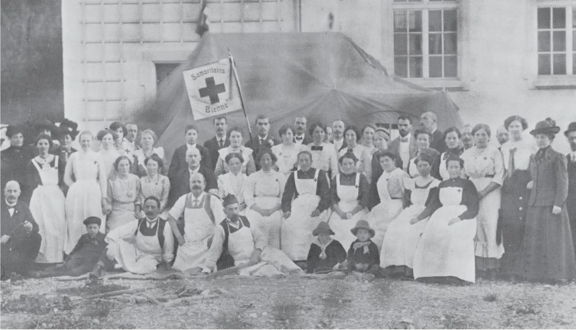 Historisches Foto des Samaritervereins